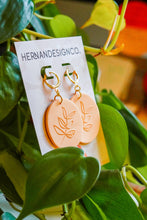 Load image into Gallery viewer, HERNANDESIGNCO. | Logo Earrings