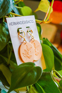 HERNANDESIGNCO. | Logo Earrings