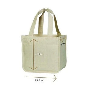 EARTH DAY DESIGN | Bulk Refill + Grocery Tote with Compartments