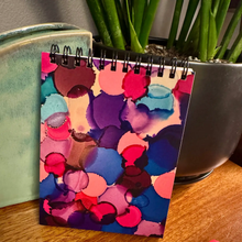 Load image into Gallery viewer, ABSTRACT BY RABRAMS |  5.5&quot;x4.25&quot; Soft Touch Lined Spiral Notebook