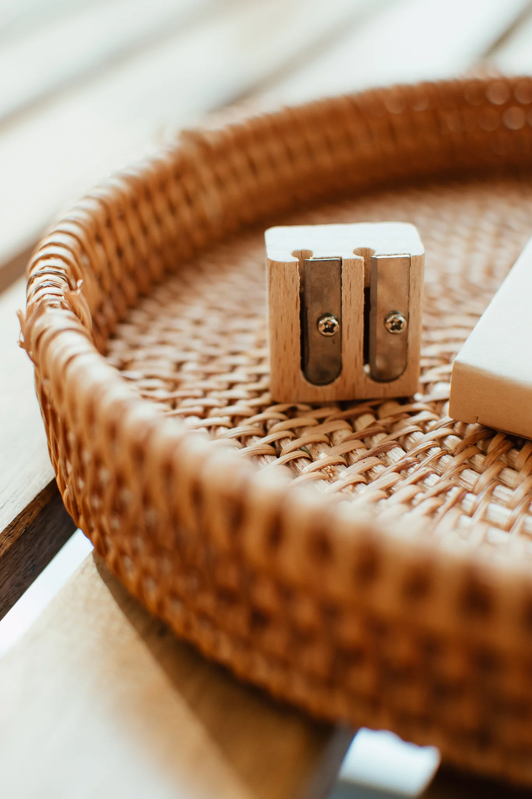 ZEFIRO | Double Wooden Pencil Sharpener