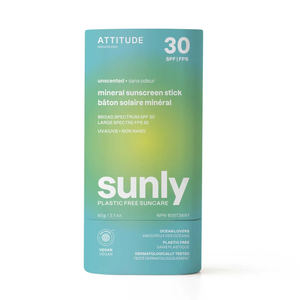 ATTITUDE | Mineral Sunscreen Stick Unscented SPF 30