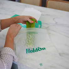 Load image into Gallery viewer, HoldOn BAGS | Compostable Zipseal Gallon  Bags (25pk)