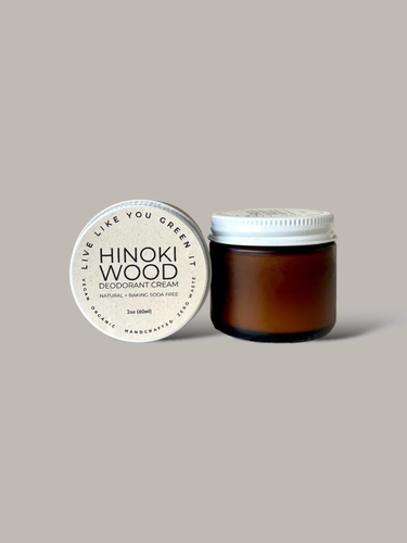 LIVE LIKE YOU GREEN IT | Hinoki Wood Deodorant *NEW Santal Scent