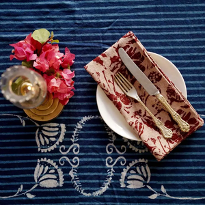 ICHCHA | Hand-dyed Organic Cotton Napkins (set of 4)