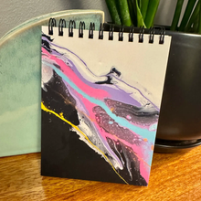 Load image into Gallery viewer, ABSTRACT BY RABRAMS |  5.5&quot;x4.25&quot; Soft Touch Lined Spiral Notebook