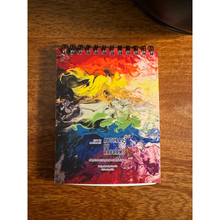 Load image into Gallery viewer, ABSTRACT BY RABRAMS |  5.5&quot;x4.25&quot; Soft Touch Lined Spiral Notebook