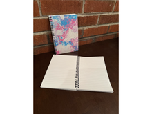 Load image into Gallery viewer, ABSTRACT BY RABRAMS | 5.5&quot;x8&quot; Soft Touch Lined Spiral Notebook