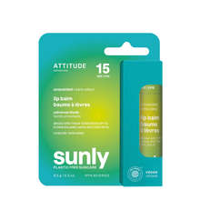 Load image into Gallery viewer, ATTITUDE | Unscented Lip Balm SPF 15