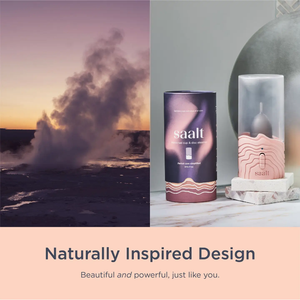 SAALT | Menstrual Cup + Disc Steam Cleaner