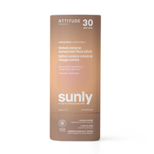 Load image into Gallery viewer, ATTITUDE | Tinted Mineral Sunscreen Face Stick Unscented SPF 30