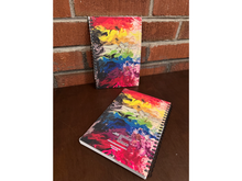 Load image into Gallery viewer, ABSTRACT BY RABRAMS | 5.5&quot;x8&quot; Soft Touch Lined Spiral Notebook