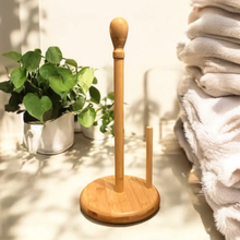 Load image into Gallery viewer, BAMBOO SWITCH | Bamboo Kitchen Towel Holder