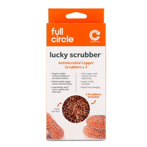 FULL CIRCLE | Antimicrobial Copper Scrubbers (3pk)