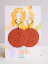 Load image into Gallery viewer, HERNANDESIGNCO. | Logo Earrings