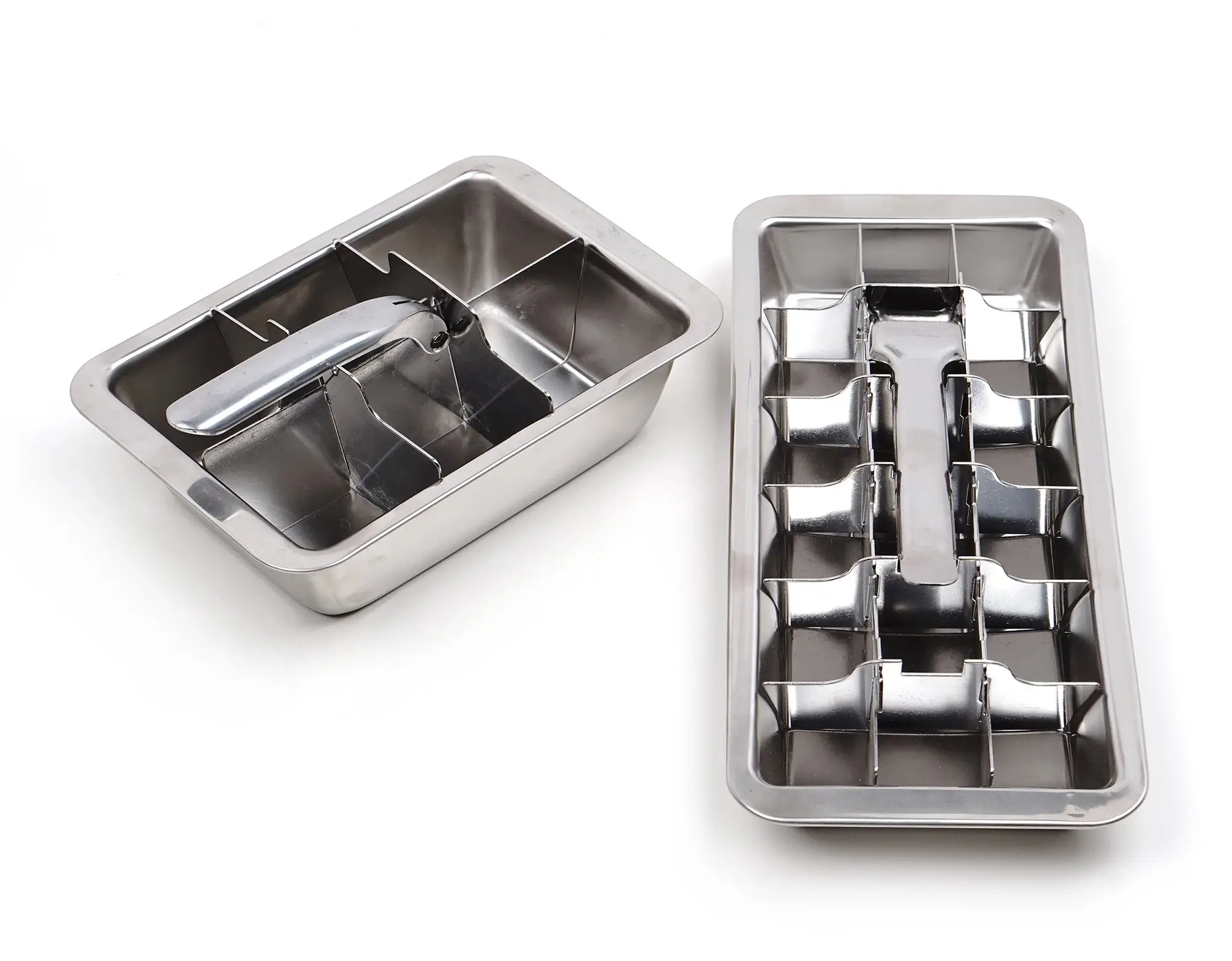 Onyx Ice Cube Tray: Stainless Steel