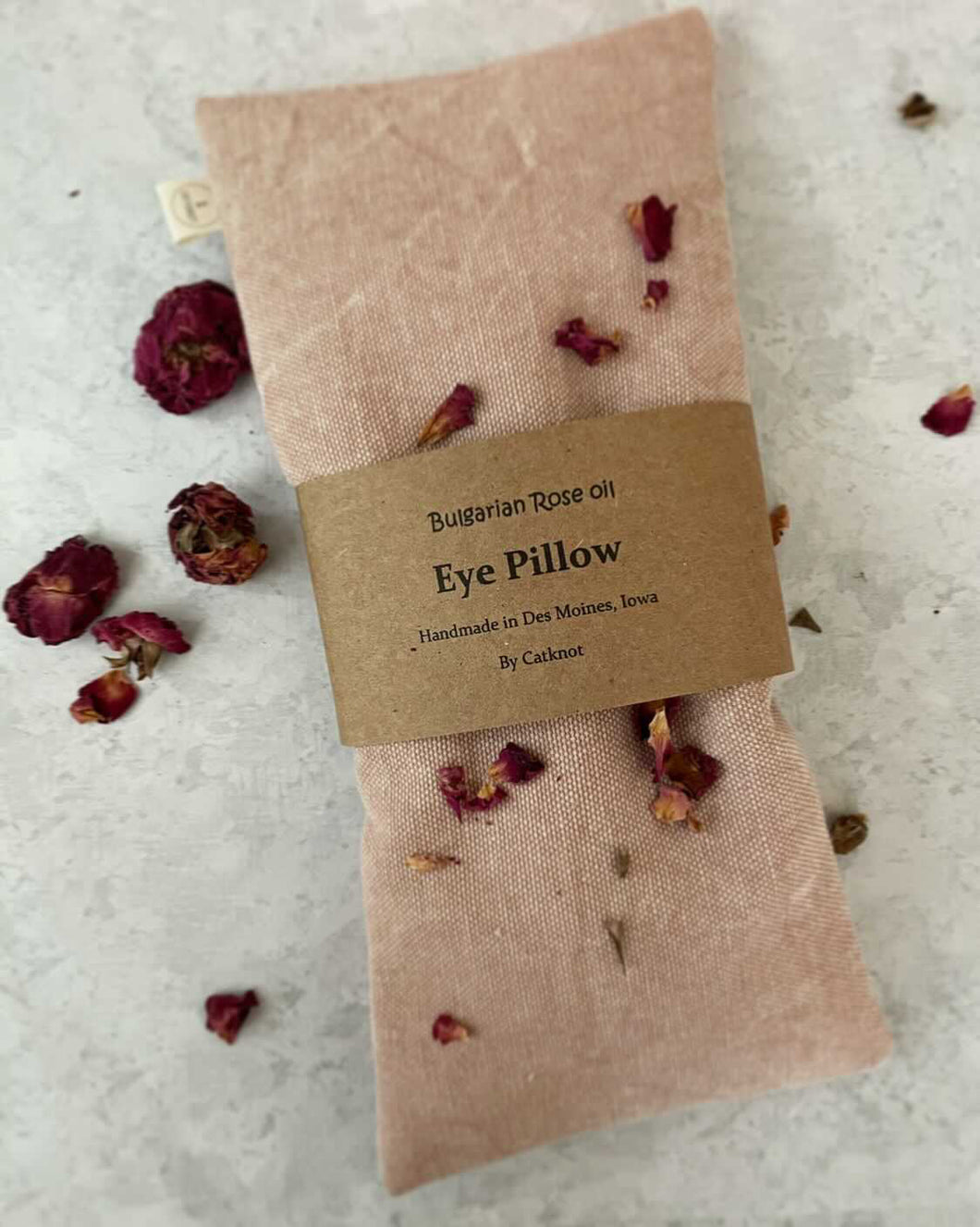 CATKNOT | Bulgarian Rose Oil Eye Pillow