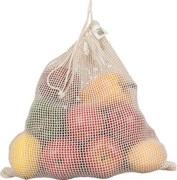 ECOBAGS  Large Organic Cotton Mesh Bag – THE COLLECTIVE
